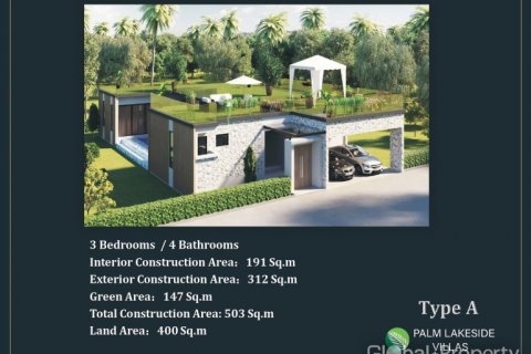 Дом в Паттайе, Таиланд с 3 спальнями № 100801 - фото 3