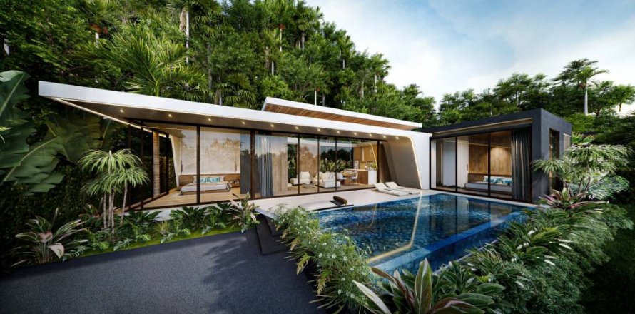 Вилла в Пхукете, Таиланд с 3 спальнями № 85979