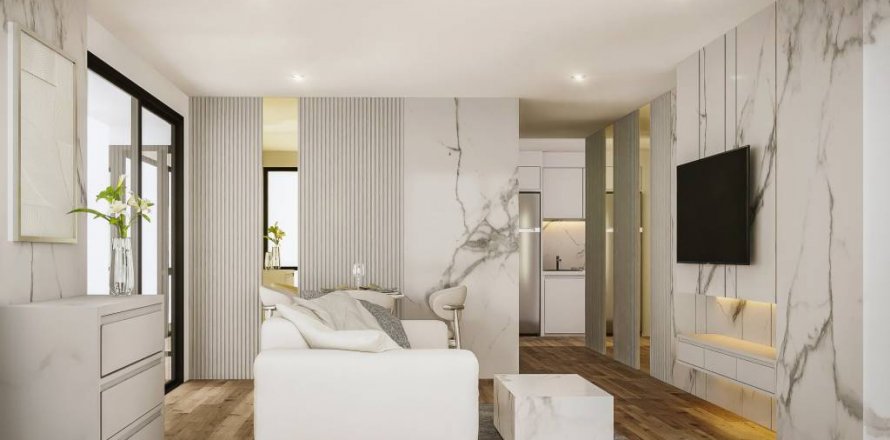 Кондоминиум с 1 спальней в Банг Ламунге, Таиланд № 100952