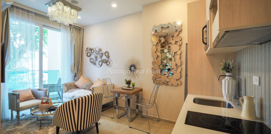 Condo à Pattaya, Thaïlande, 1 chambre  № 126563