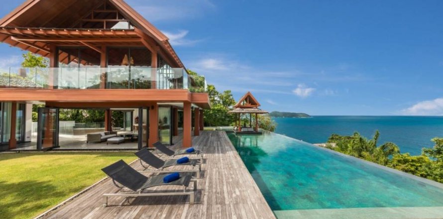 Вилла в Камале, Таиланд с 5 спальнями  № 100113