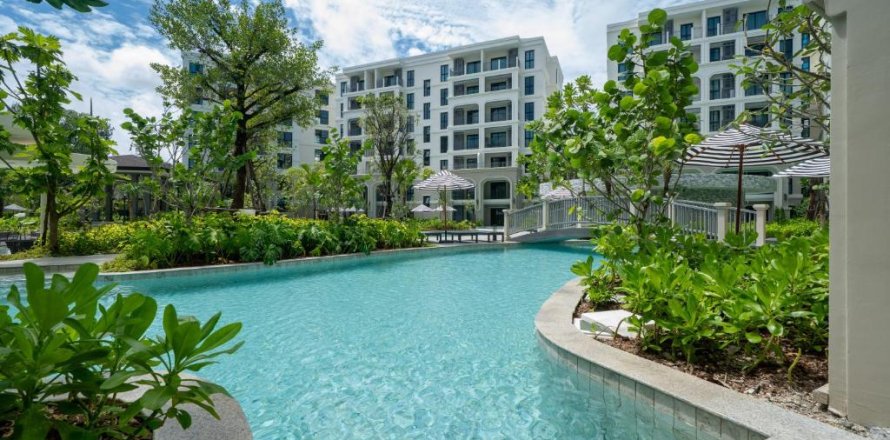 Кондоминиум с 1 спальней в Банг Тао, Таиланд № 132075