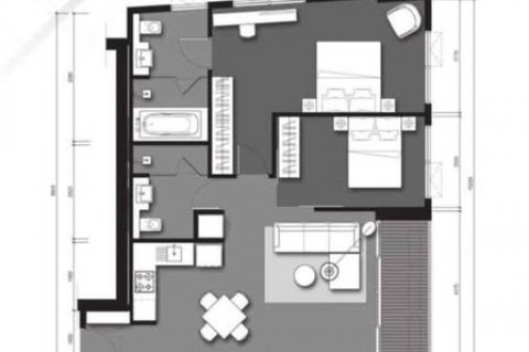 Condo à Bangkok, Thaïlande, 2 chambres  № 142920 - photo 14