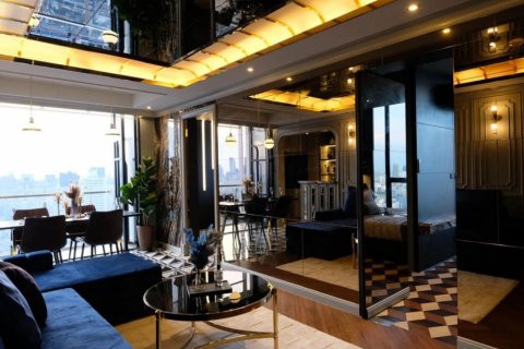 Кондоминиум с 2 спальнями в Дин Даенге, Бангкок, Таиланд № 123824 - фото 1