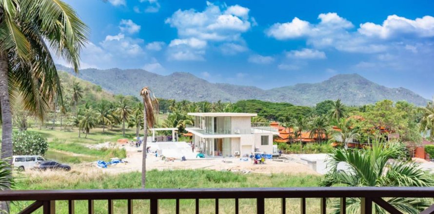 Кондоминиум с 3 спальнями в Ча-аме, Таиланд № 124382