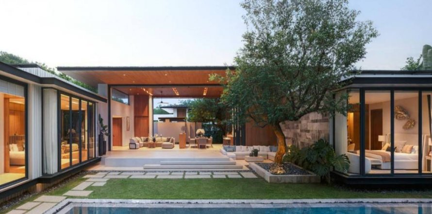 Вилла в Пхукете, Таиланд с 4 спальнями  № 124378