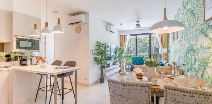 Квартира в Cassia Phuket, Пхукет, Таиланд с 1 спальней  № 130538