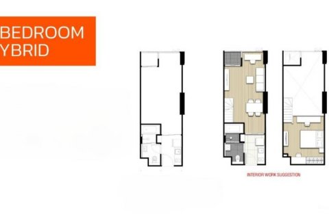 Loft in Bangkok, Thailand 1 bedroom № 100934 - photo 1