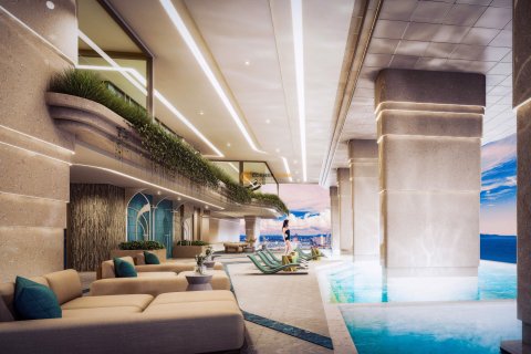 Студия в кондо на Пляж Джомтьен, Паттайя, Таиланд № 119418 - фото 2