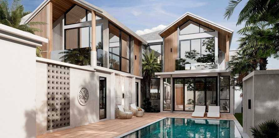 Вилла в Банг Тао, Таиланд с 8 комнатами № 78645