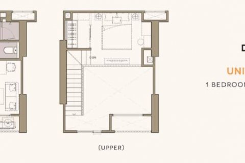 Duplex in Bangkok, Thailand 1 bedroom № 119375 - photo 1