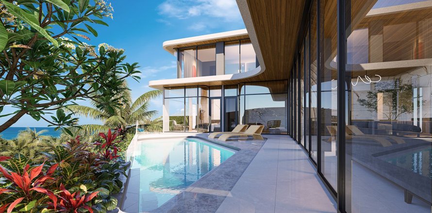Villa sur Naithon Beach, Thaïlande 4 chambres № 70787