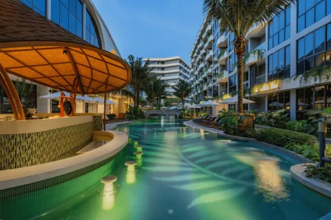 Квартира на Пляже Лаян, Таиланд с 3 спальнями  № 121316 - фото 2