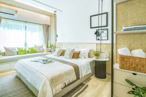 Кондоминиум с 2 спальнями на Пляже Най Янг, Таиланд № 131758 - фото 12