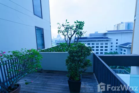 Кондоминиум с 1 спальней в Патхум Ване, Бангкок, Таиланд № 123983 - фото 14