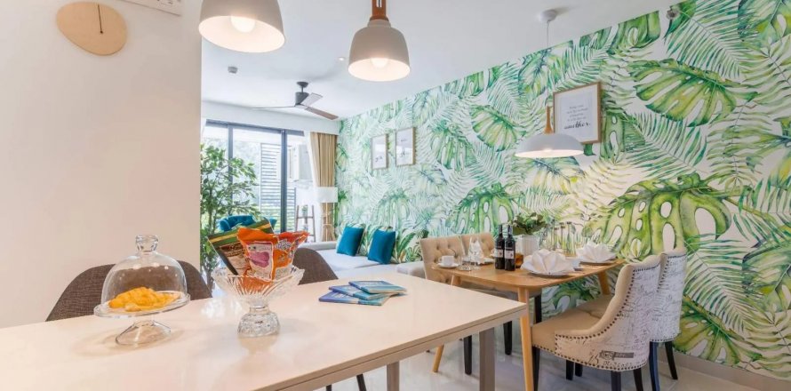 Квартира в Cassia Phuket, Пхукет, Таиланд с 2 спальнями  № 130540