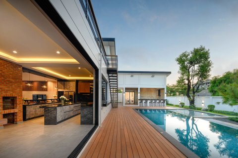 Вилла в Чиангмае, Таиланд с 5 спальнями  № 126095 - фото 9