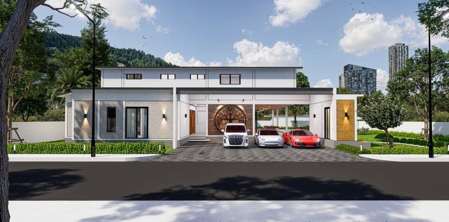 Вилла в Чиангмае, Таиланд с 5 спальнями  № 126095