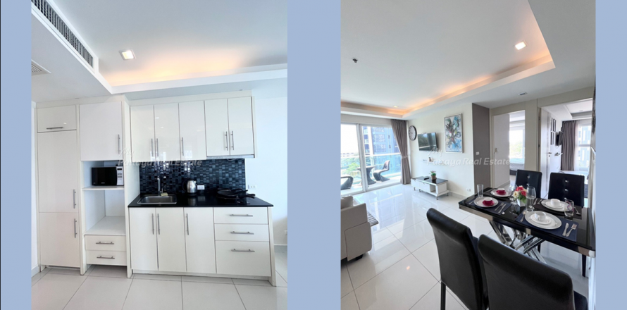 Condo in Bang Lamung, Thailand, 2 bedrooms  № 81300