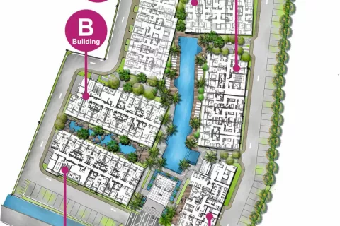 Квартира в Пхукете, Таиланд с 2 спальнями  № 126771 - фото 21