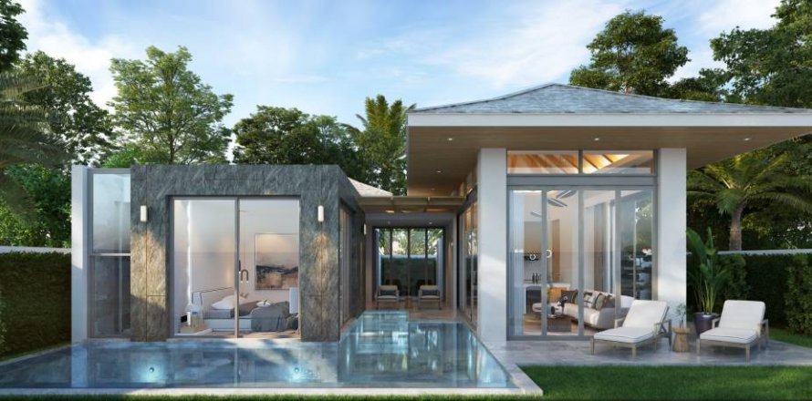 Вилла в Раваи, Таиланд с 3 спальнями  № 86435