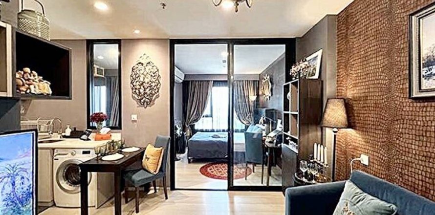 Кондоминиум с 1 спальней в Бангкапи, Бангкок, Таиланд № 86436