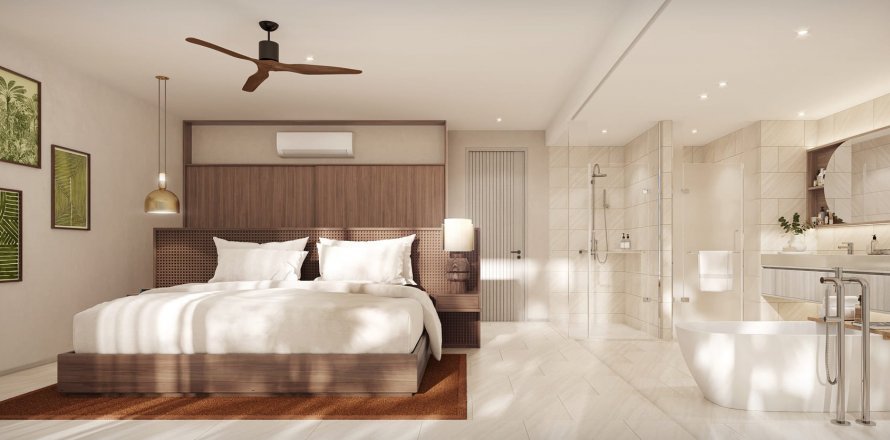 Квартира в Surfhouse Residences, Банг Тао, Таиланд с 2 спальнями  № 126895