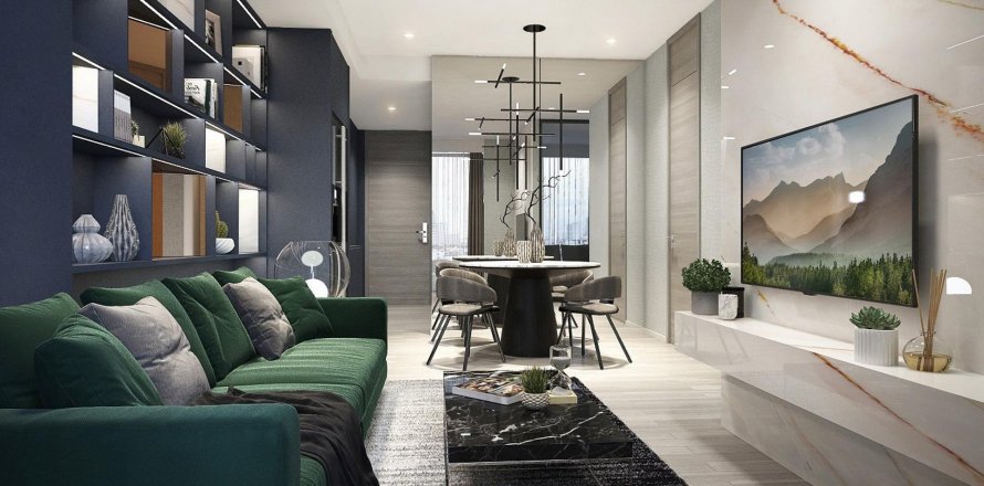 Кондоминиум с 2 комнатами в Клонг Тоэй, Бангкок, Таиланд в Wyndham Garden Residence № 130551