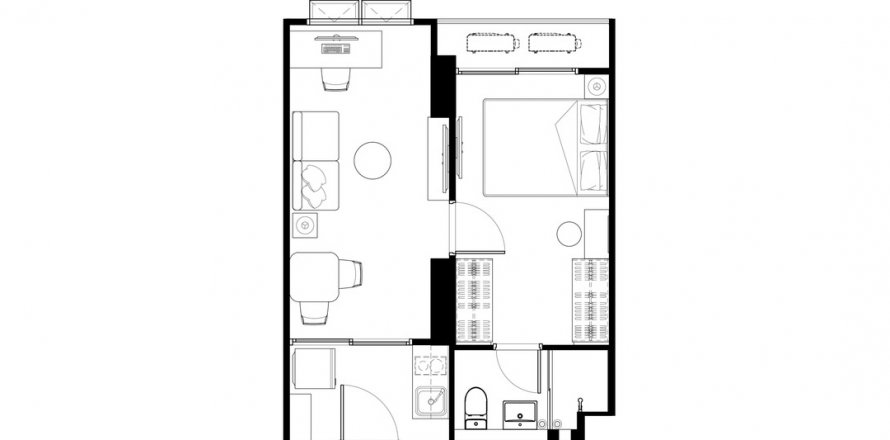 Hors-plan Supalai Parc Ekkamai-Pattanakarn à Suan Luang, Bangkok, Thaïlande № 130835 - photo 1