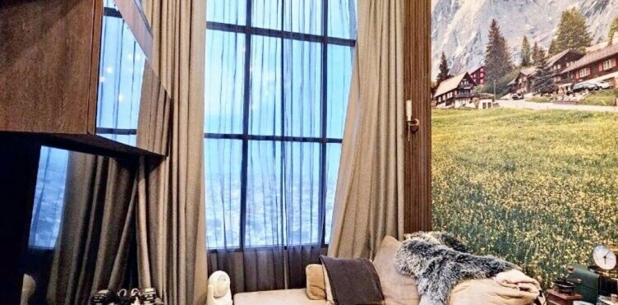 Лофт в Бангкоке, Таиланд с 2 спальнями  № 104166