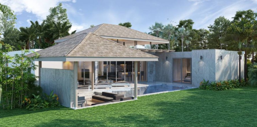 Вилла в Пхукете, Таиланд с 3 спальнями № 86913