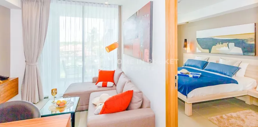 Condo à Bang Tao, Thaïlande, 1 chambre  № 131165