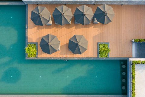 Condo sur Nai Harn Beach, Thaïlande, 1 chambre  № 70965 - photo 24