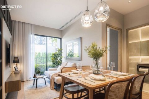 Кондоминиум с 2 спальнями в Хуай Кванге, Бангкок, Таиланд № 85766 - фото 1