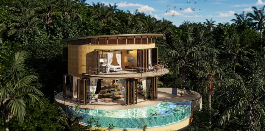 Villa à Ko Samui, Thaïlande 2 chambres № 142237