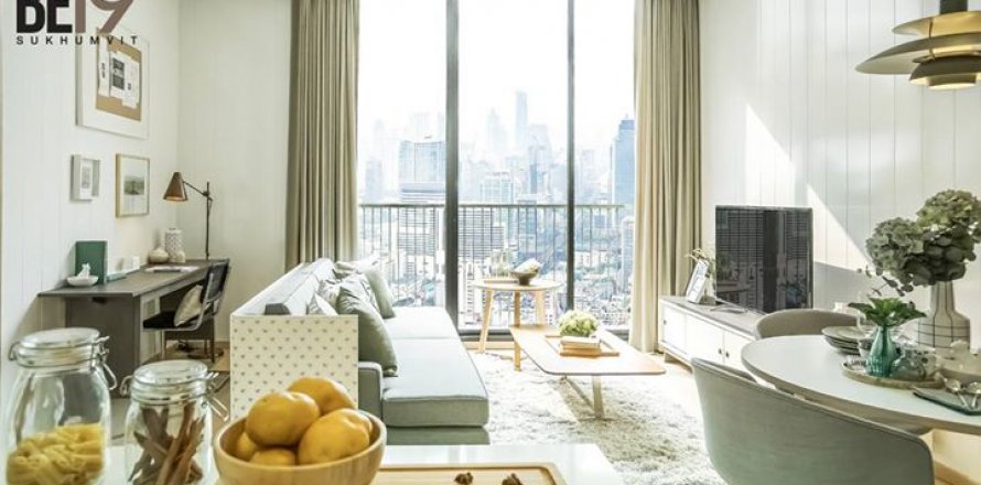 Condo à Bangkok, Thaïlande, 1 chambre № 144192