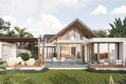 Дом в Чалонге, Таиланд с 3 спальнями  № 130927 - фото 1