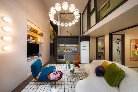 Дуплекс в Ратчатхеви, Бангкок, Таиланд с 2 спальнями  № 141534 - фото 6