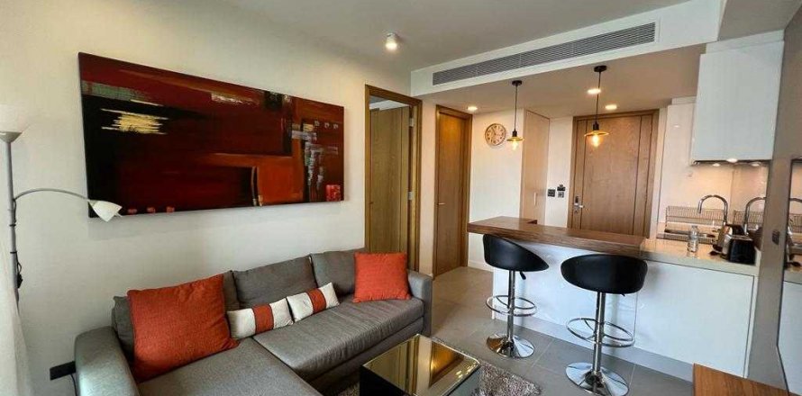 Кондоминиум с 1 спальней в Банг Тао, Таиланд № 124065