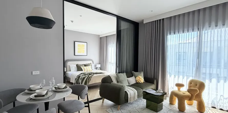 Condo à Bang Tao, Thaïlande, 1 chambre  № 124066