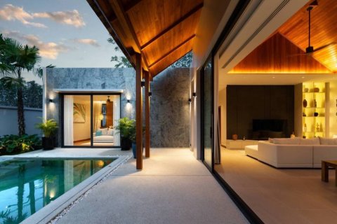 Вилла в Банг Тао, Таиланд с 3 спальнями  № 132720 - фото 1