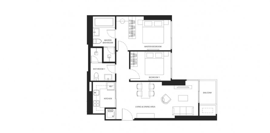 ЖК Widen в Бангкоке, Таиланд № 130569 - фото 1