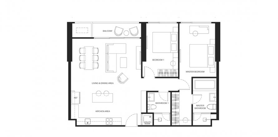 ЖК Widen в Бангкоке, Таиланд № 130569 - фото 1