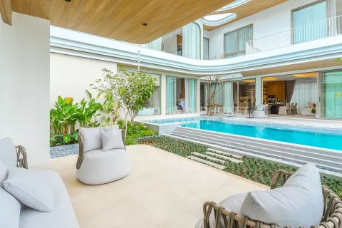 Дом на Пляже Най Харн, Таиланд с 4 спальнями  № 131155 - фото 24