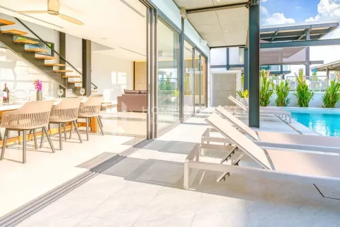 Дом на Пляже Най Харн, Таиланд с 4 спальнями  № 131151 - фото 17