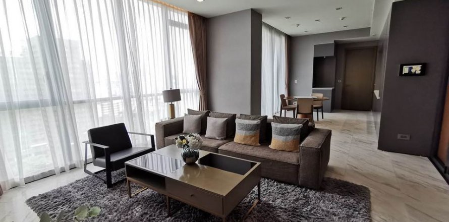 Condo à Bangkok, Thaïlande, 2 chambres  № 143054