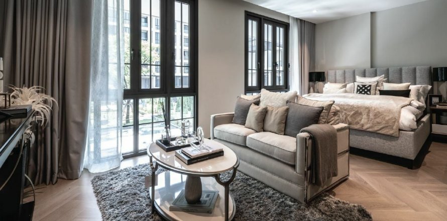 Студия в кондо в Ваттхане, Бангкок, Таиланд № 141939