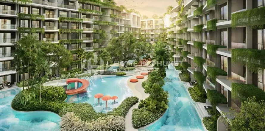 Condo à Bang Tao, Thaïlande, 2 chambres  № 131786