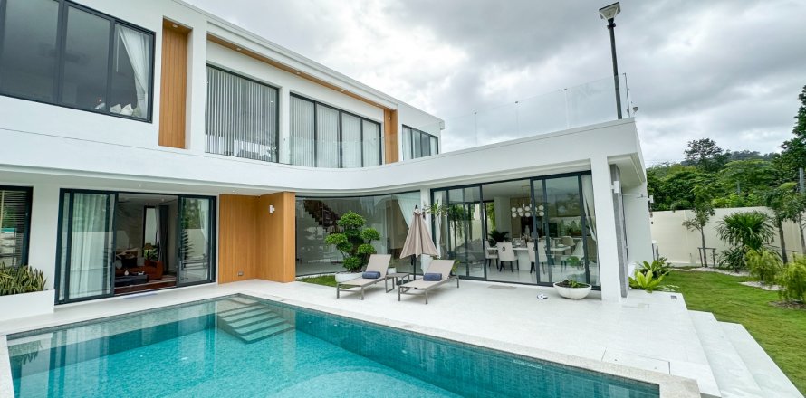 Вилла в Банг Тао, Таиланд с 4 комнатами  № 80137