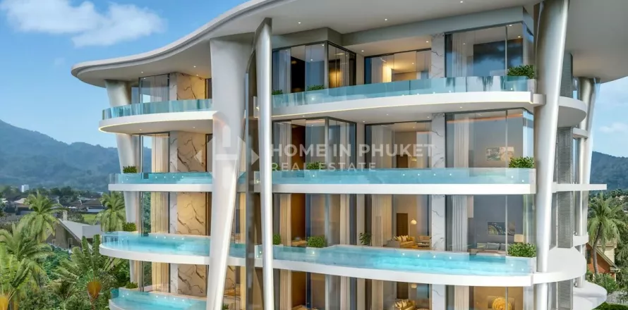 Кондоминиум с 3 спальнями в Банг Тао, Таиланд № 131047